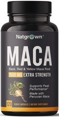 Natgrown Maca 1500mg capsules