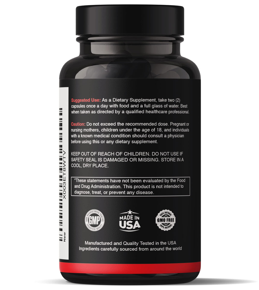 Product label for Natgrown Maca and Ginseng capsules
