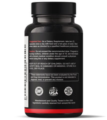 Product label for Natgrown Maca and Ginseng capsules