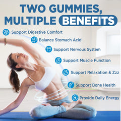 NATISLAND gummies supporting muscle and nerve function