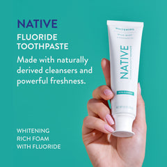 Native Fluoride Toothpaste Wild Mint 4.1 oz packaging