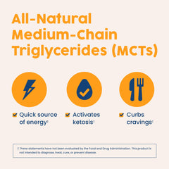 Scoop with MCT powder ready to use