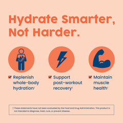 NativePath Hydrate blend with BCAAs and vitamins supports post-workout recovery