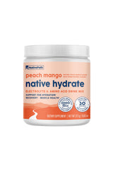 NativePath Native Hydrate Peach Mango powder canister