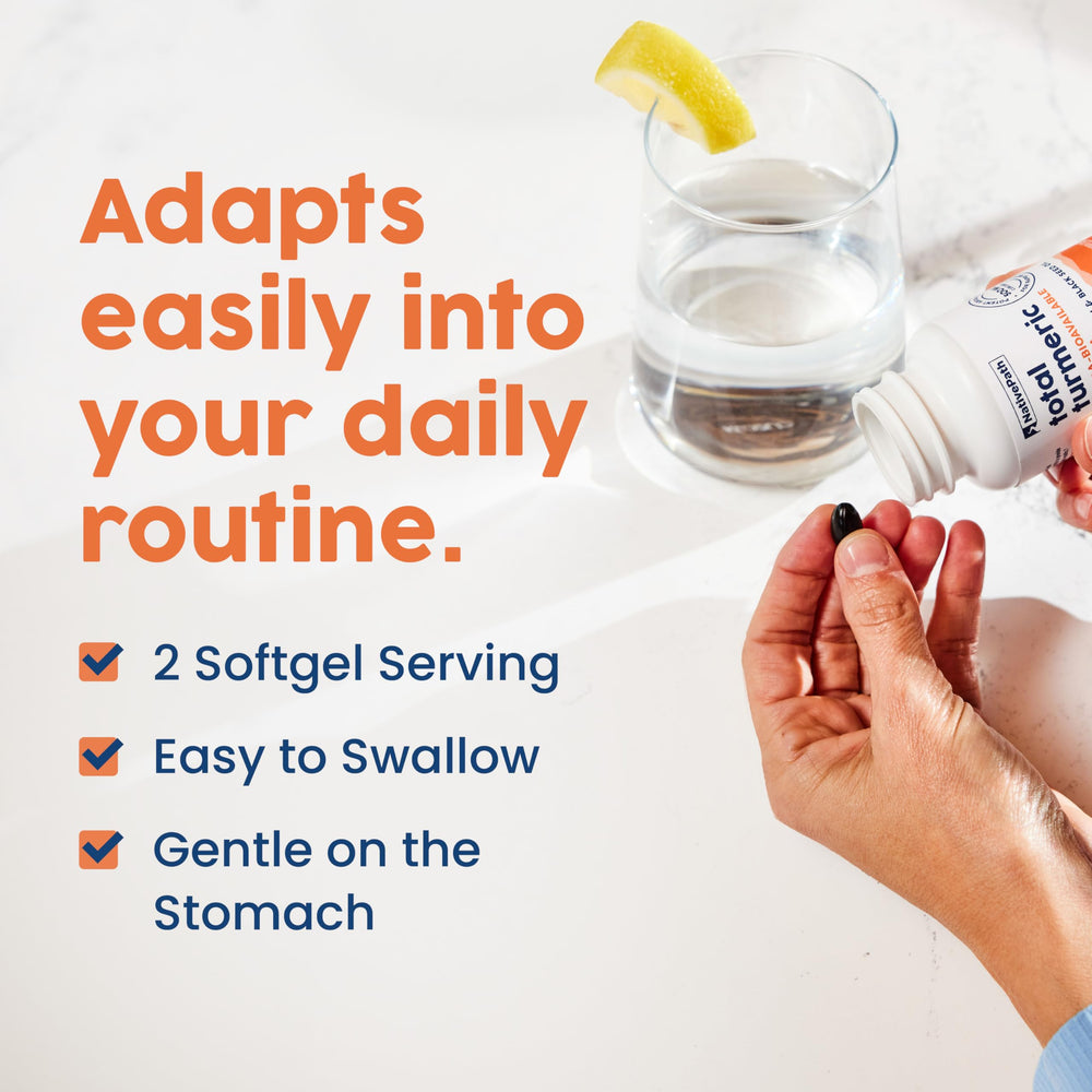 Visual of joint health and cognitive wellness concepts