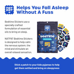 Adult relaxing with Sleepy Patch for calming sleep