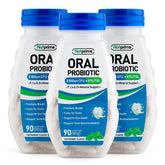 Natprime 6-strain 8B CFU mint lozenges in 3-pack packaging