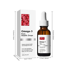 Easy-to-use dropper for Natravor Omega-3 Natural Vasclear Drops