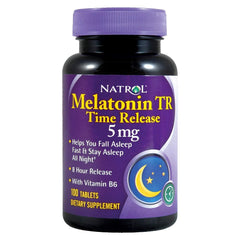 Natrol Melatonin Time Release 5mg tablets, 100-count, pack of 3