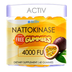 Bottle of SIRIUS INTERNATIONAL Nattokinase 4000 fu Gummies