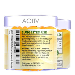 Passion fruit flavored nattokinase gummies