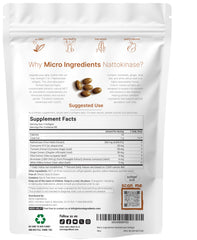 CoQ10, turmeric, bromelain, ginger, olive leaf, and white willow bark nattokinase 7-in-1 formula