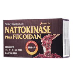 Nattokinase Plus Fucoidan bottle - 60 count
