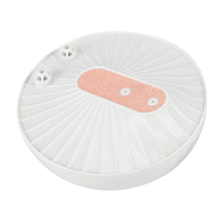 Natudeco mini dishwasher pink front view