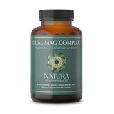 Natura Health Dual-mag Complex bottle label close-up