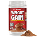 Naturade Weight Gain Drink Mix Chocolate flavor 40.6 oz packaging