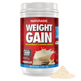 Naturade Weight Gain Vanilla shake container front label