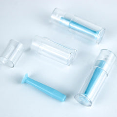 Person using Naturahand lens remover tool on a contact lens