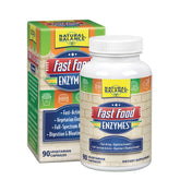 Bottle of Natural Balance Fast Food Enzymes 90 capsules