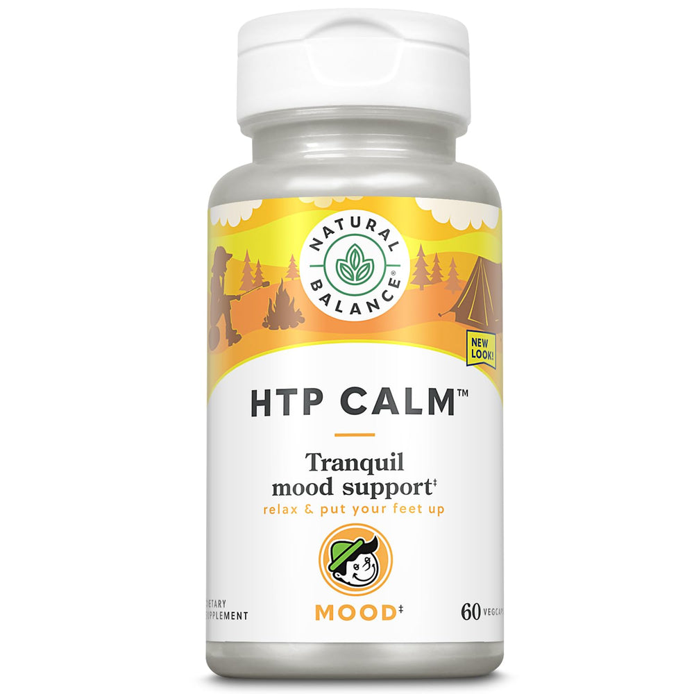 Natural Balance HTP Calm bottle label