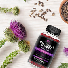 Natural berry flavor Milk Thistle Gummies