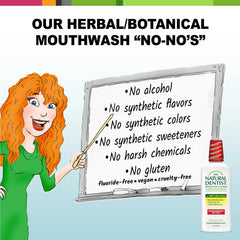 Close-up of product label highlighting herbal extracts