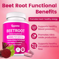 Natural energy boost concept with beetroot