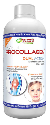 Natural Energy Vital Procollagen bottle 16 oz in Snickerdoodle flavor