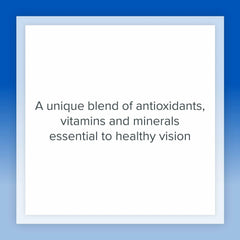 Vitamins and minerals blend illustrated for eye health