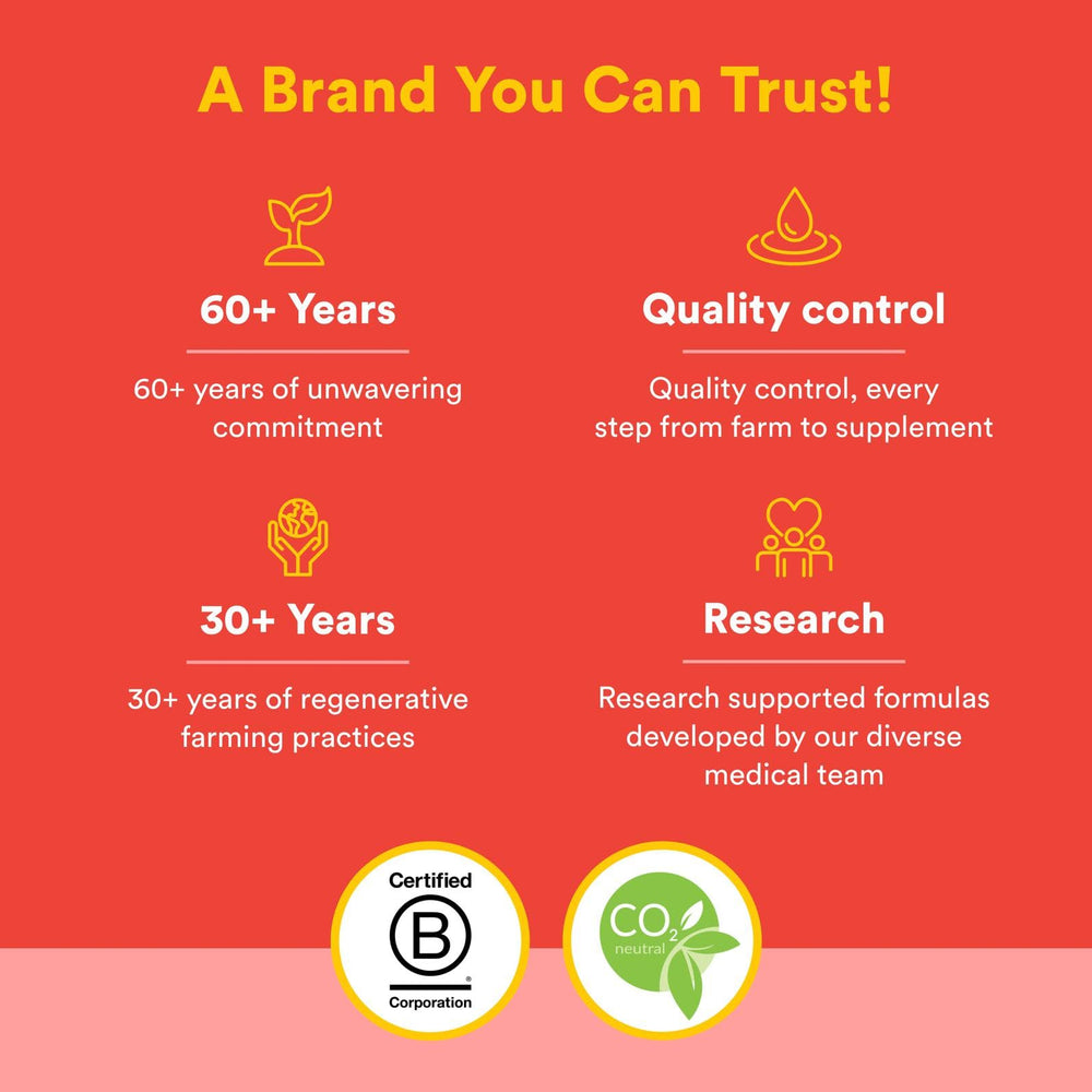 Vegan and non-GMO dietary supplement packaging