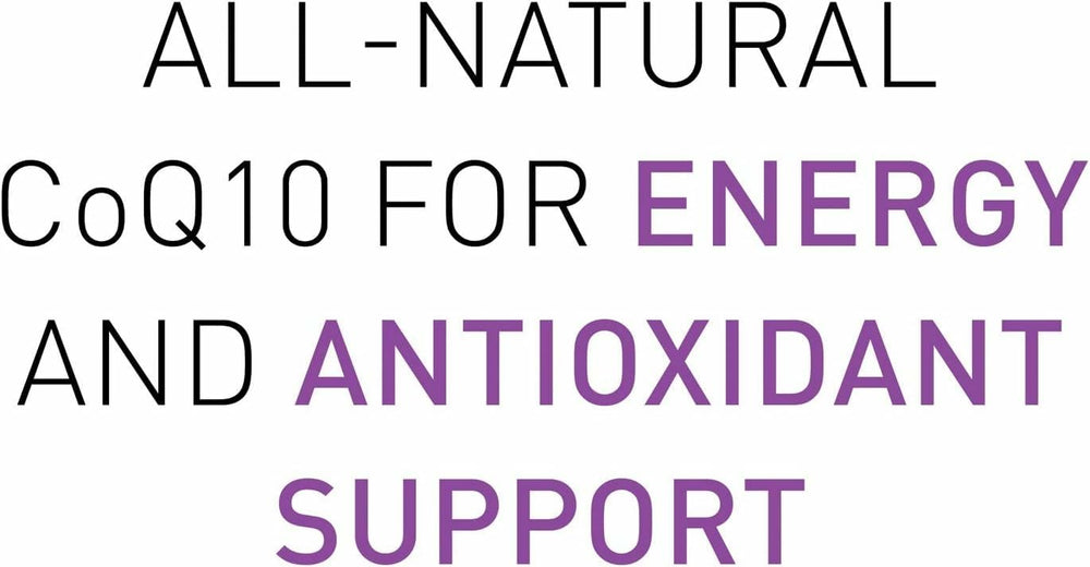 Gluten-free CoQ10 softgels close-up