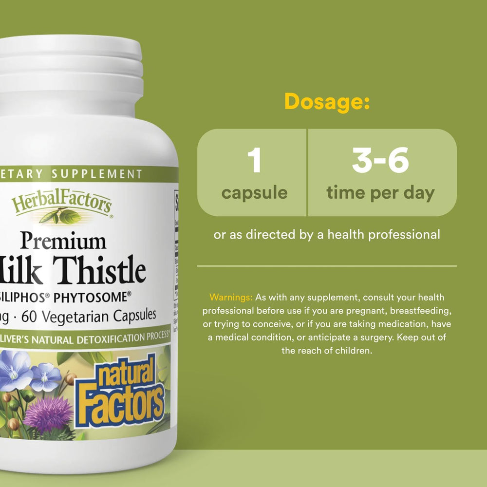 Product label highlighting liver health formula