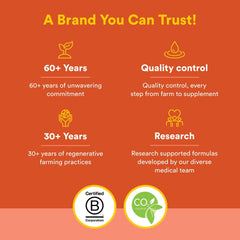 Organic farming imagery representing organic sourcing