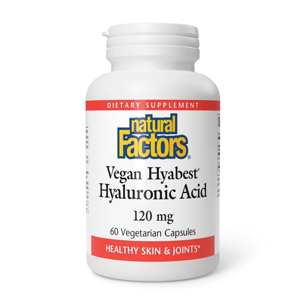 Hero image of Natural Factors Hyabest Hyaluronic Acid 60 Vegetarian Capsules