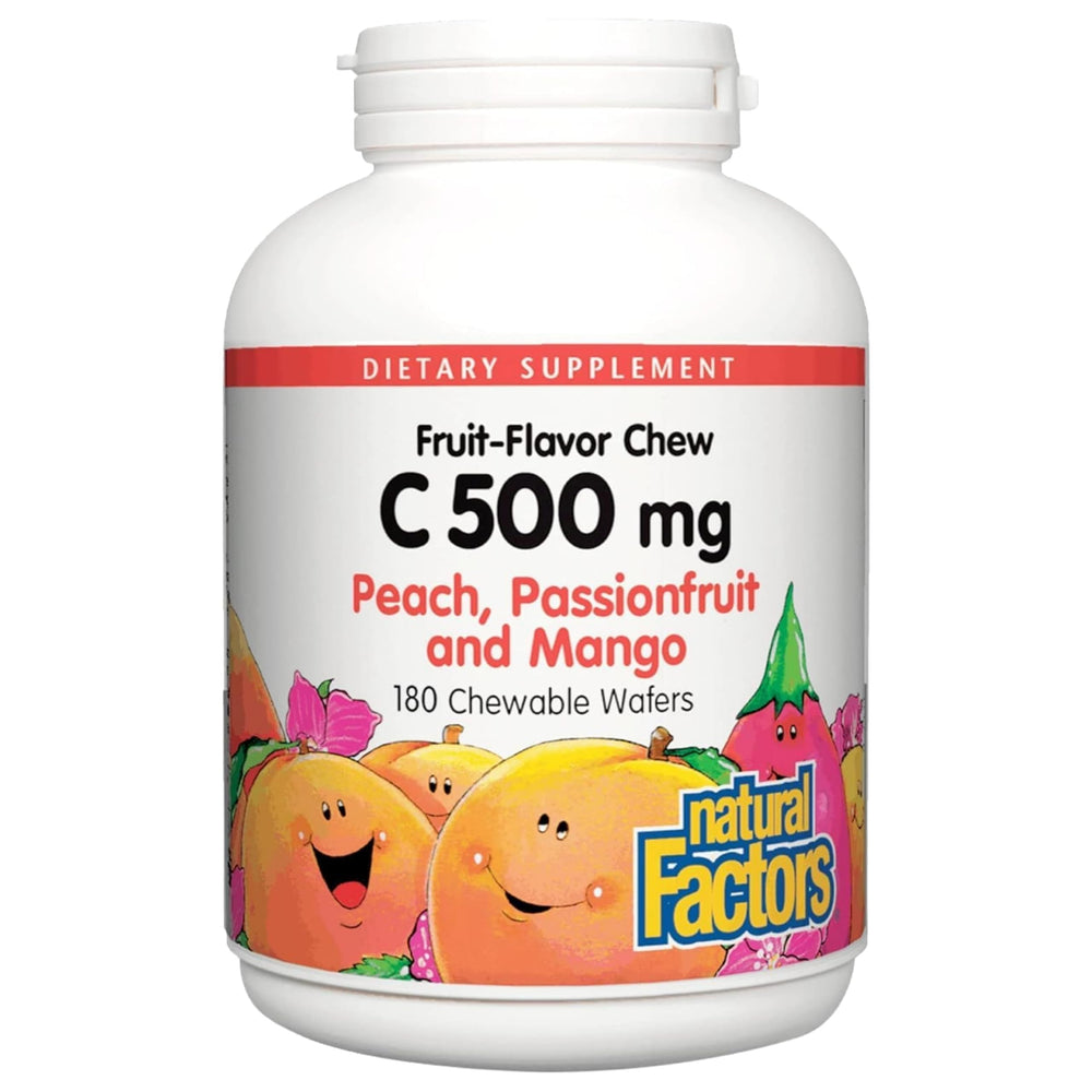 Box of Natural Factors Kids Vitamin C 500 mg chewables