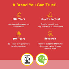 Nutrition facts and 60 softgels count on bottle label