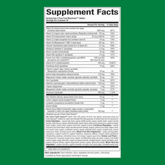 Close-up of Natural Factors men's multivitamin bottle