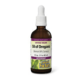 Natural Factors Oil of oregano bottle label