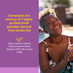 Natural Factors PEPTACE Fish Peptides 90 capsules label