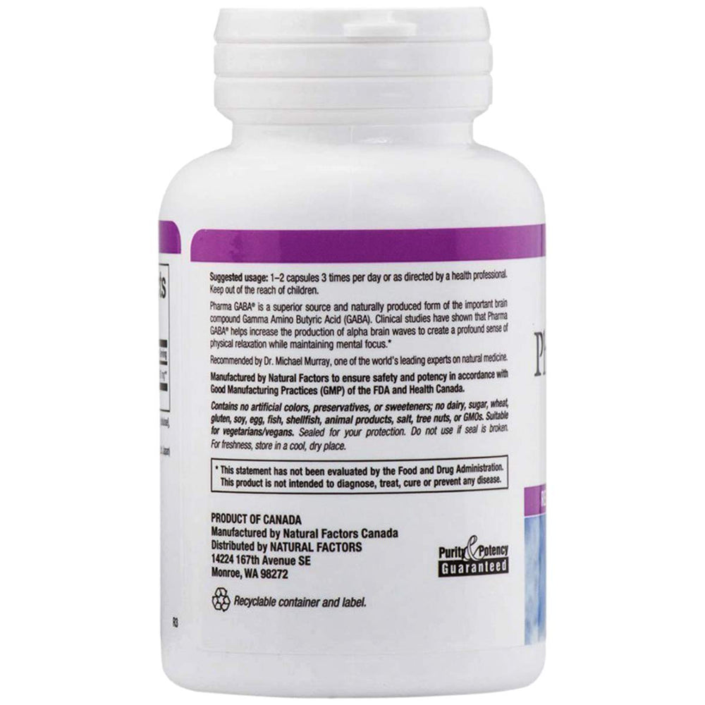Concept image depicting improved focus and brain health from Pharma GABA