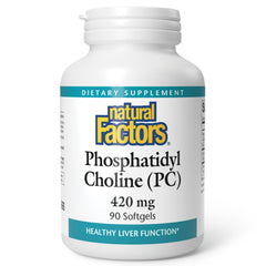Natural Factors Phosphatidyl Choline 420 mg - 90 soft gels