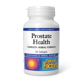 Front of Natural Factors Prostate Health Formula packaging