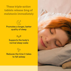 Close-up illustration of tri-layer melatonin release system