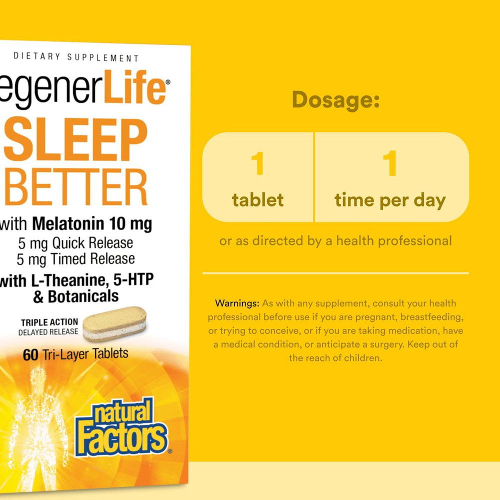 Melatonin with calming ingredients like L-theanine and 5-HTP