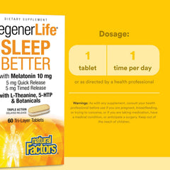Melatonin with calming ingredients like L-theanine and 5-HTP