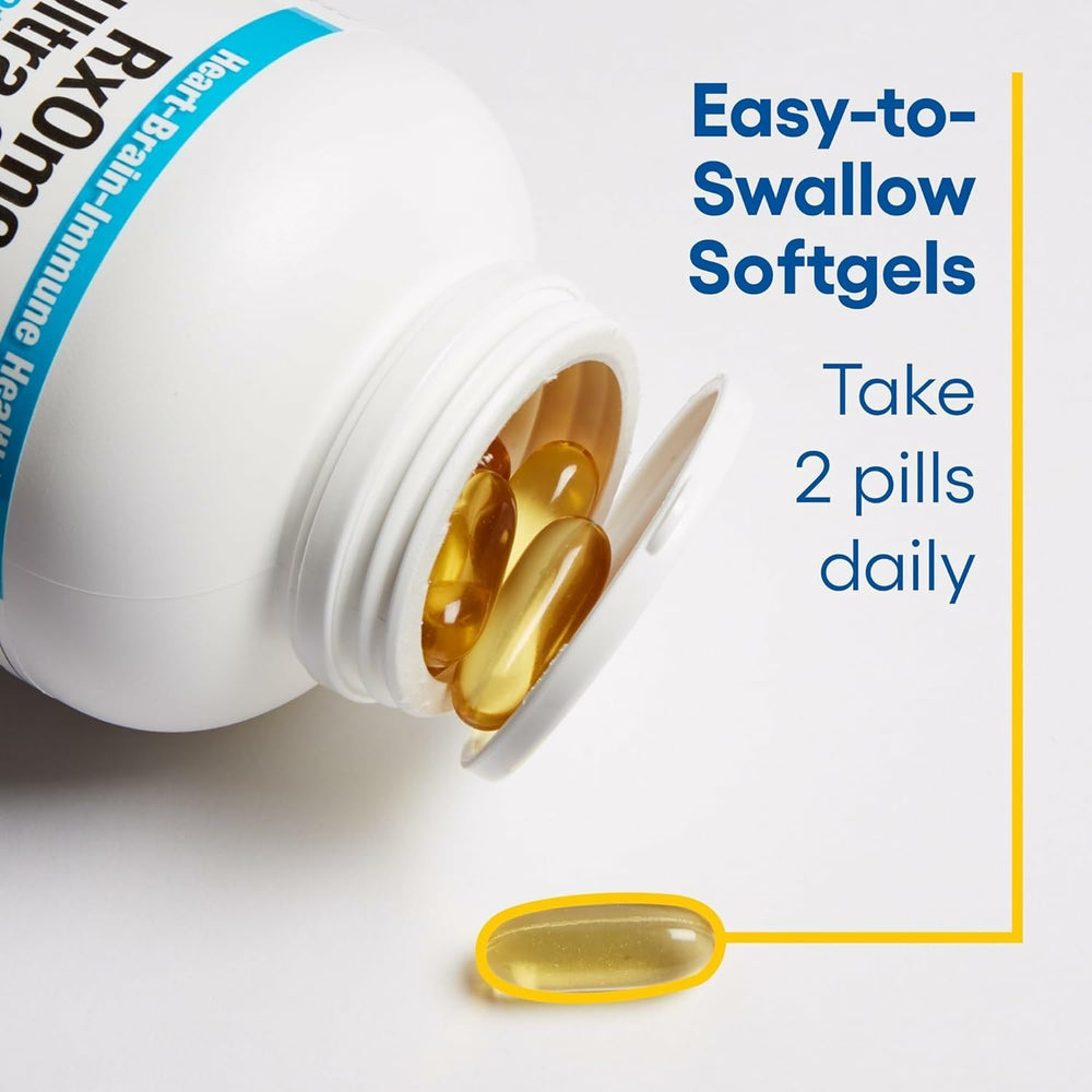 Natural Factors RxOmega-3 no fishy aftertaste delivery system