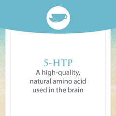 Close-up of 5-HTP caplets