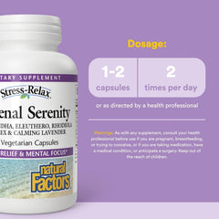 Herbal ingredients concept for STRESS-RELAX Adrenal Serenity