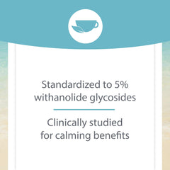 Natural Factors Stress-Relax third-party certification seal for GMO-free purity.