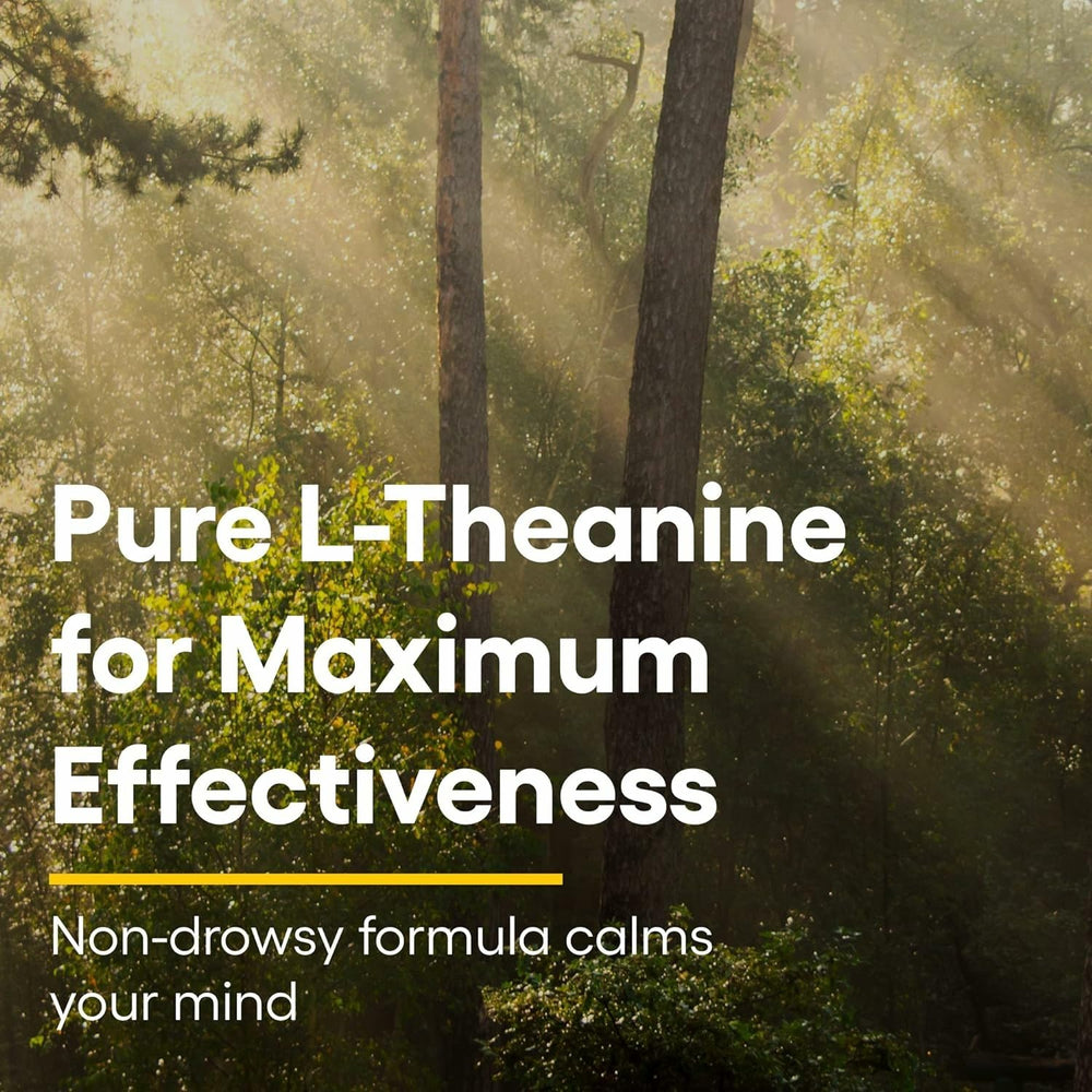 Natural Factors Suntheanine L-Theanine packaging and product